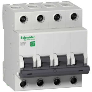 Termica tetrapolar Schneider Easy9 C 4x20A 4.5kA