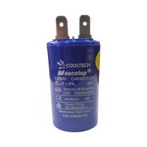 Capacitor Cooltech 5mf 440V blanco