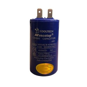 Capacitor Cooltech 70 mf 440V blanco