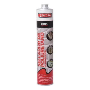 Sellador poliuretano x 310ml gris para chapa construccion