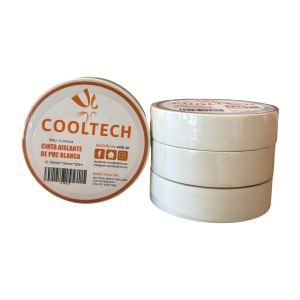 Cinta PVC Cooltech 20m C/ADH BLANCA